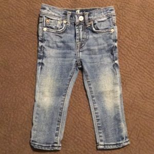 7 for all Mankind toddler jeans